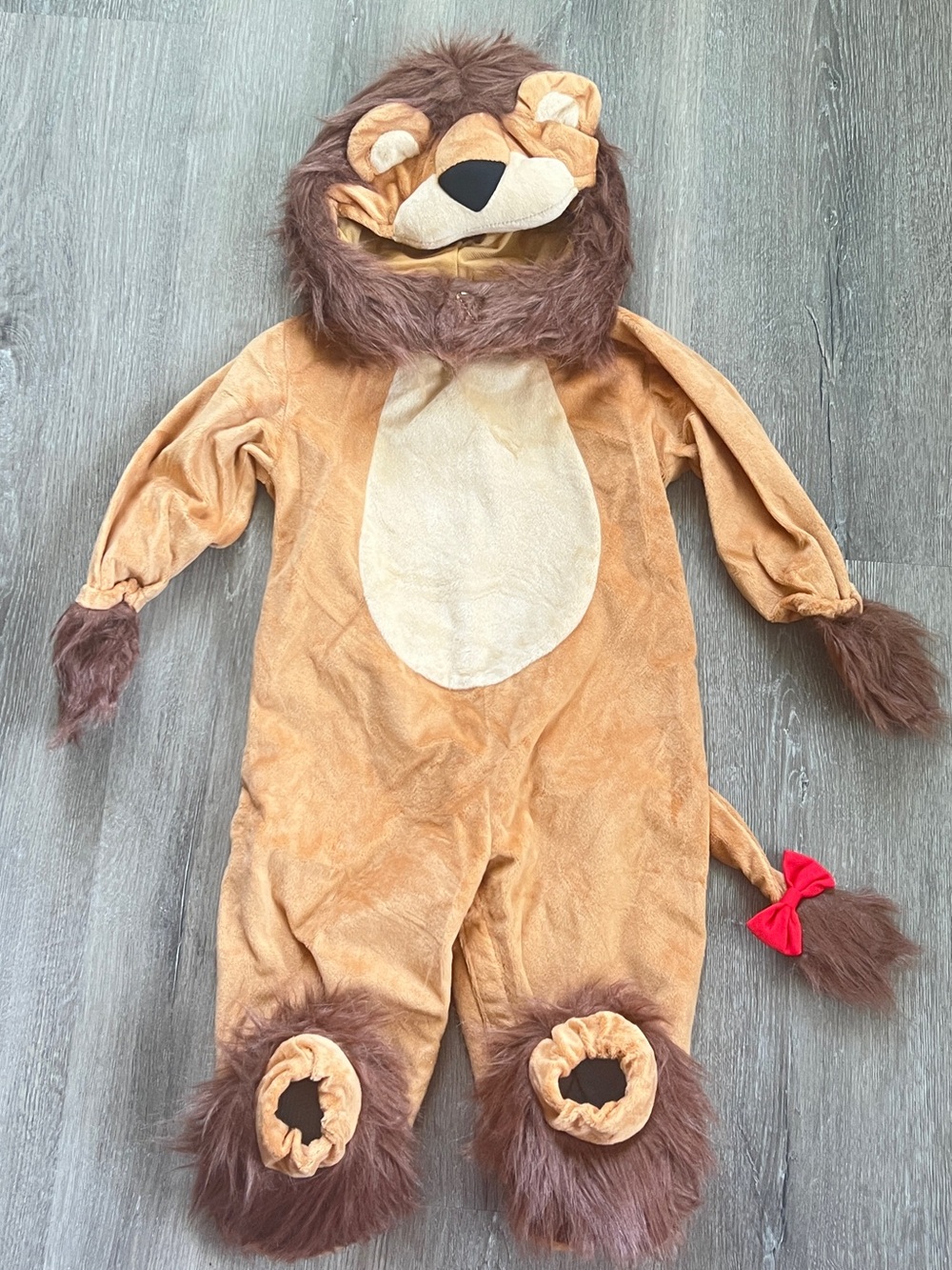 NEW Spooktacular Creations Baby Lion Onesie Halloween Costume 12-18 Months